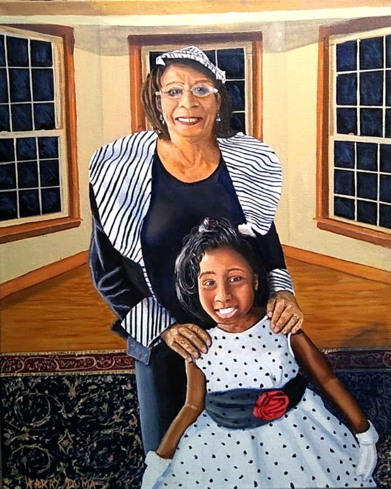 Grandmother and Granddaughter