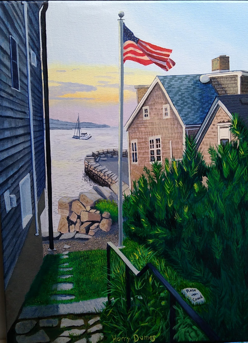 Rockport Evening Harbor