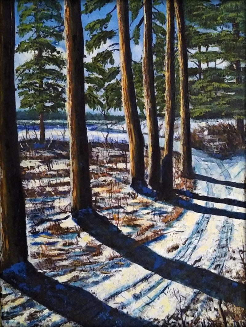 Ashley Reservoir First Snow