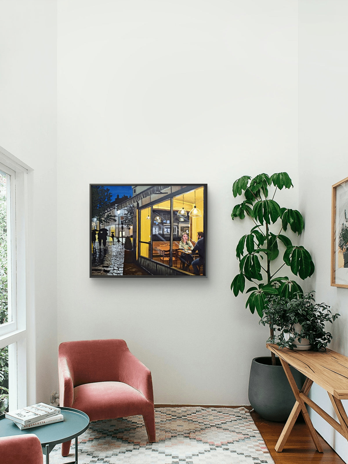 Soft Steps, Warm Light – Limited Edition Framed Canvas Print