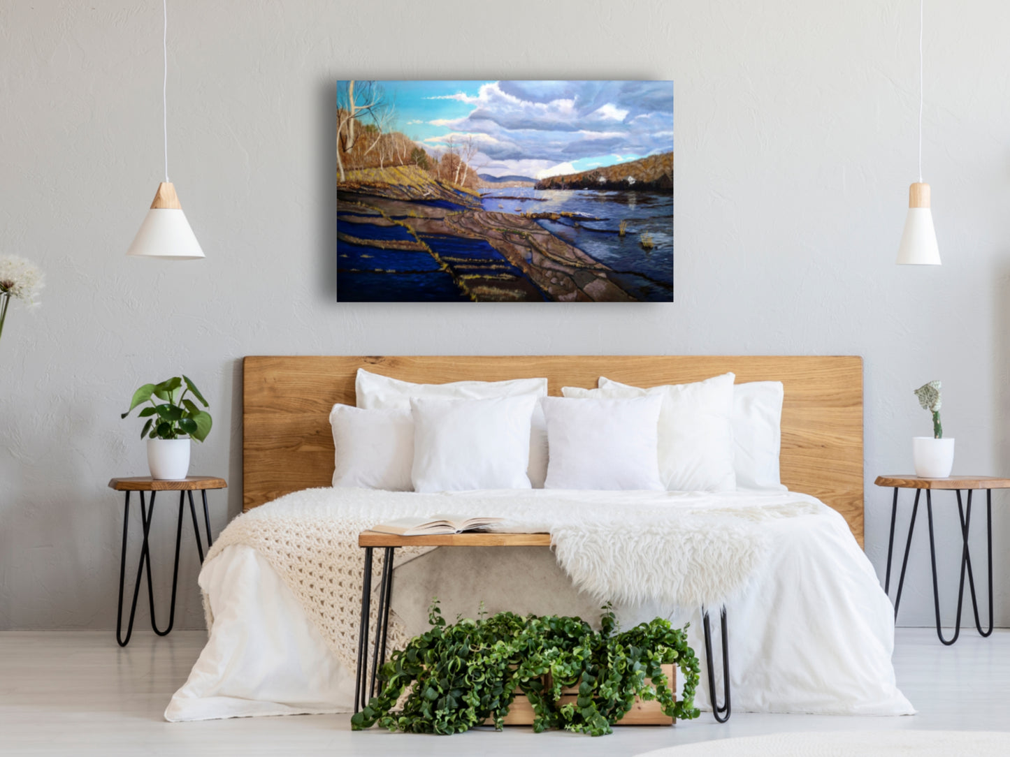 Connecticut River Shore 24 x 36 in.