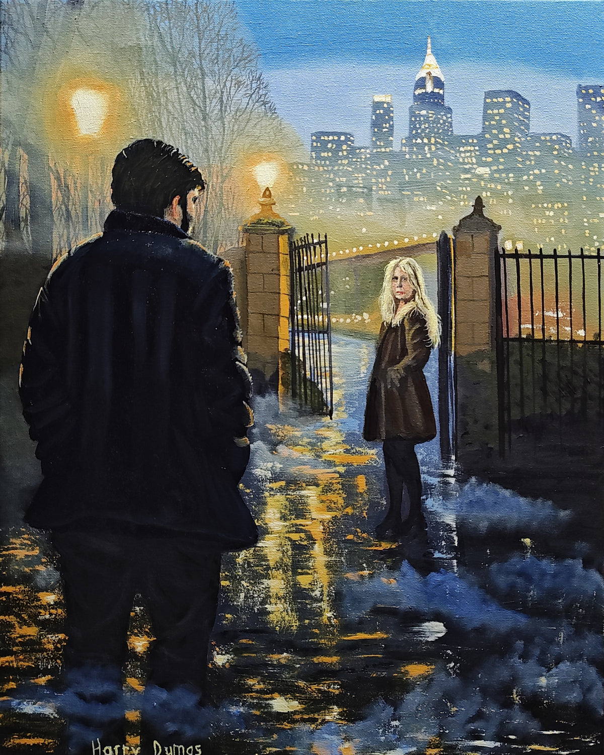 Five Painting Narrative: The Fog Between Us