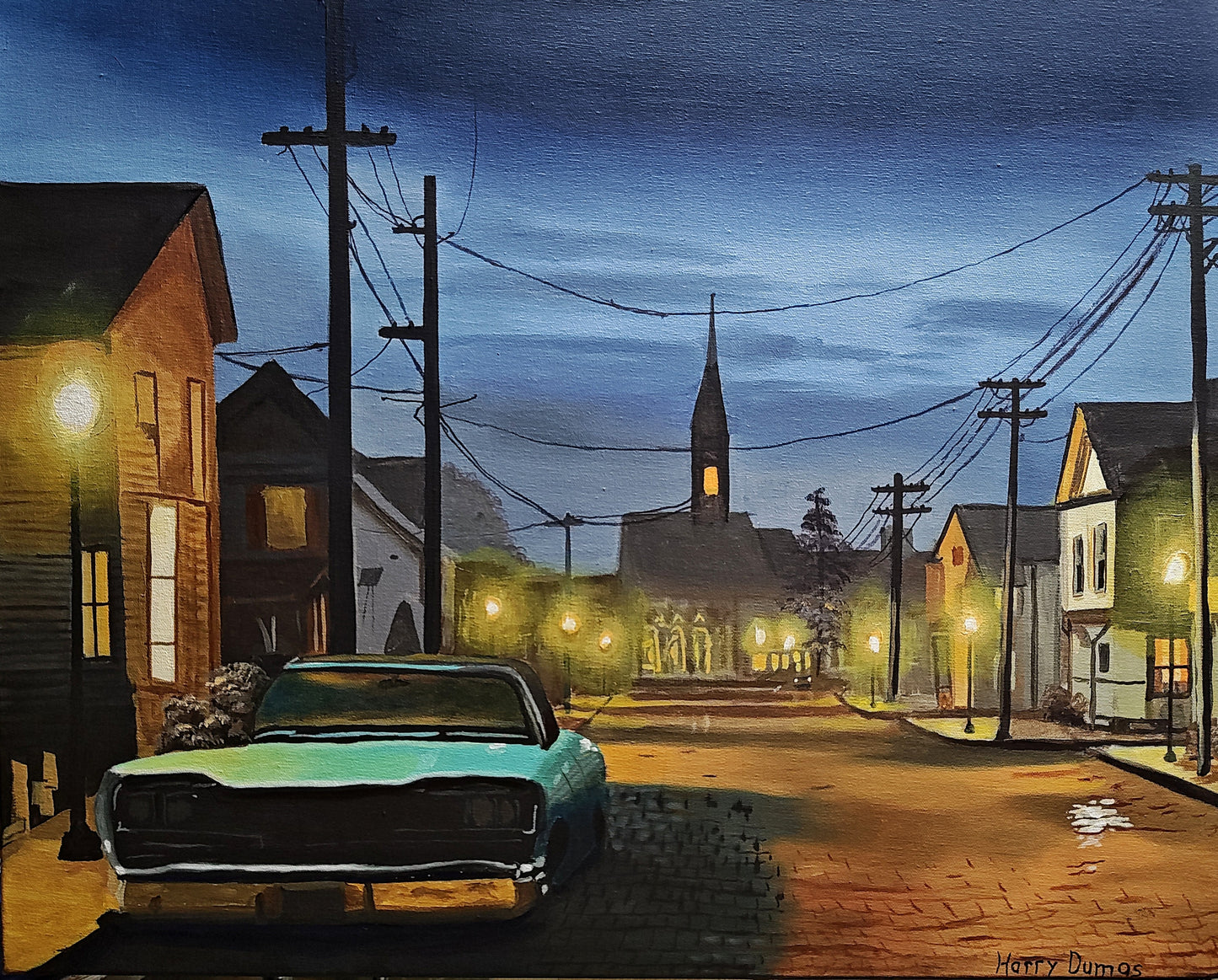 Dusk on Main Street Somewhere