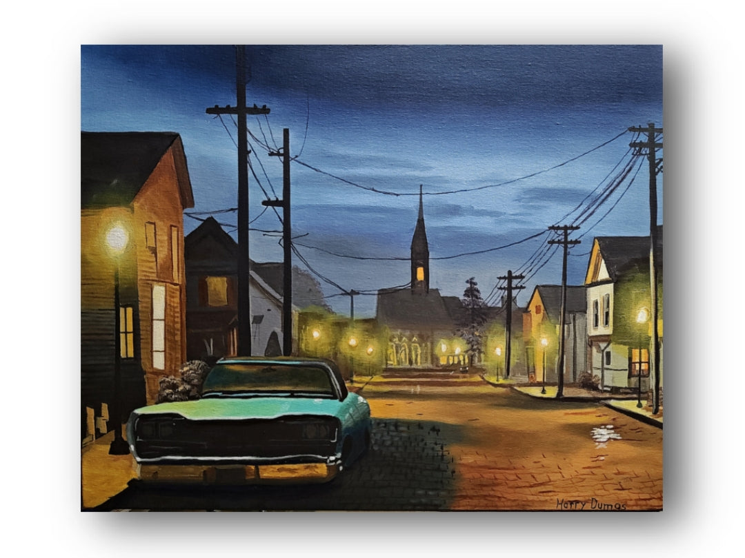 Dusk on Main Street Somewhere