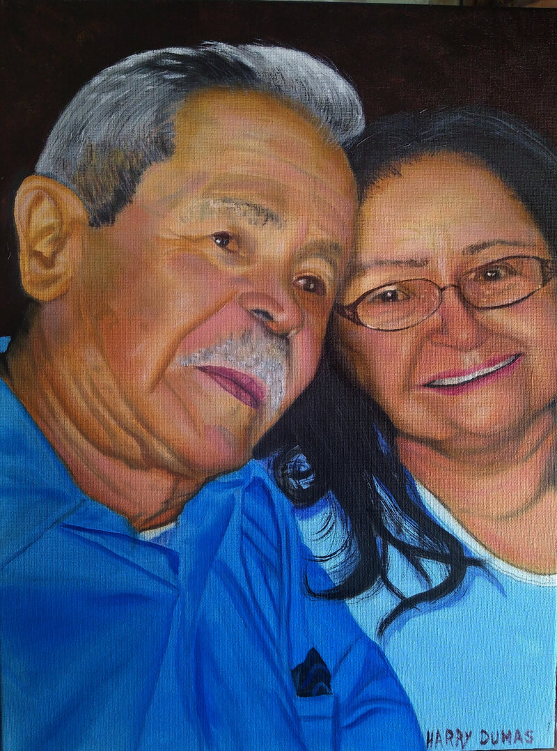 Mom and Dad portrait
