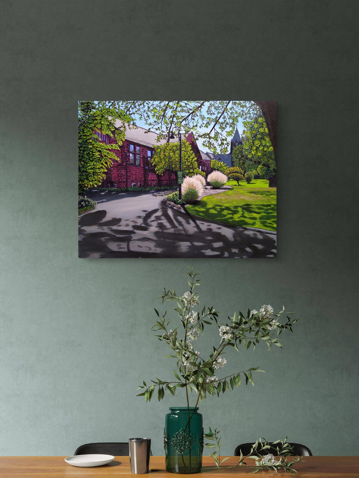 Williston_Library_Unframed_Canvas_Print
