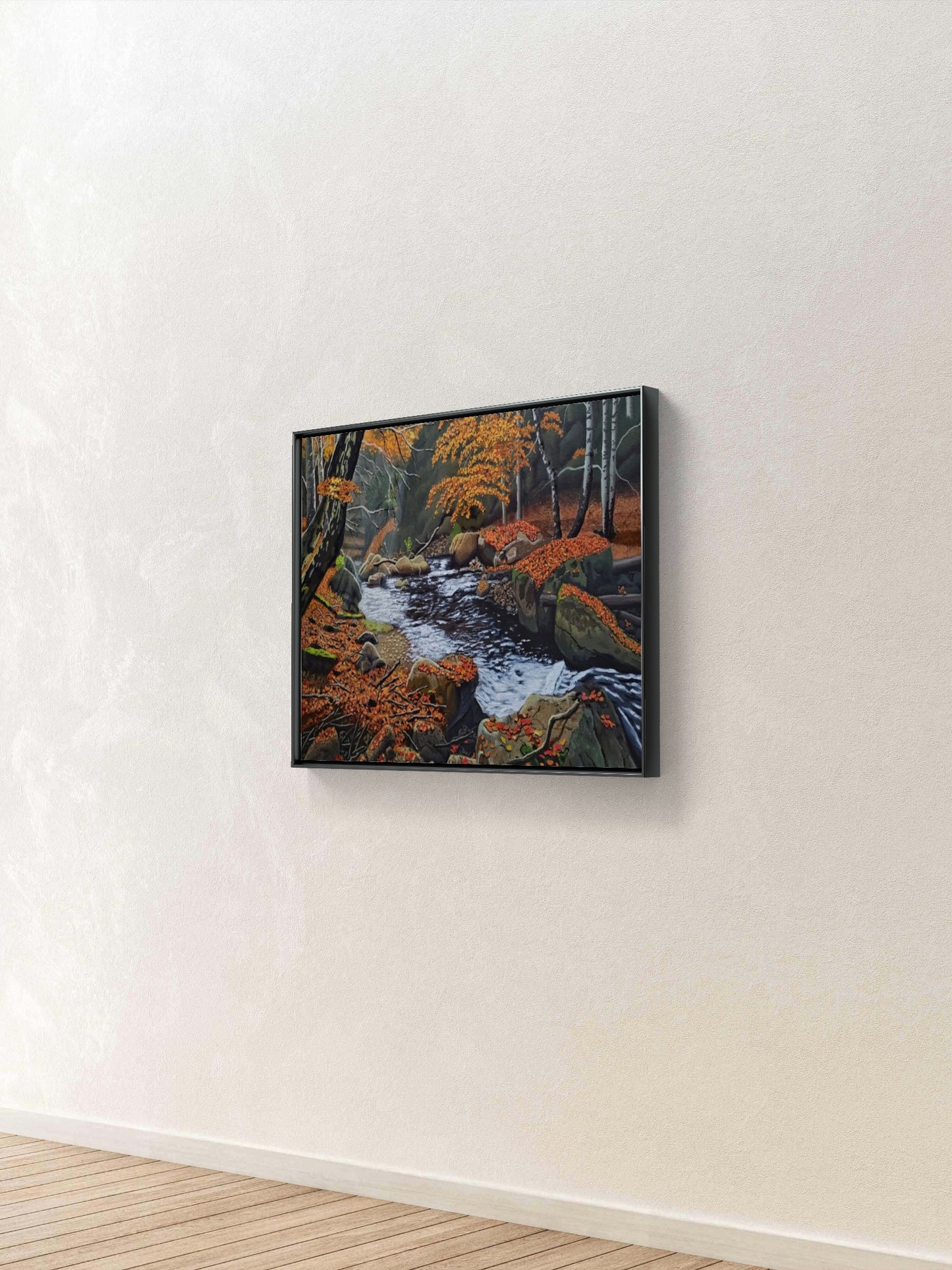 Woodland Stream Fall print