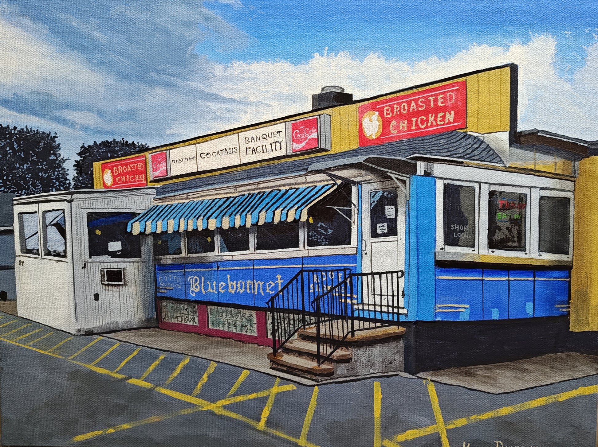 Bluebonnet_Diner_painting