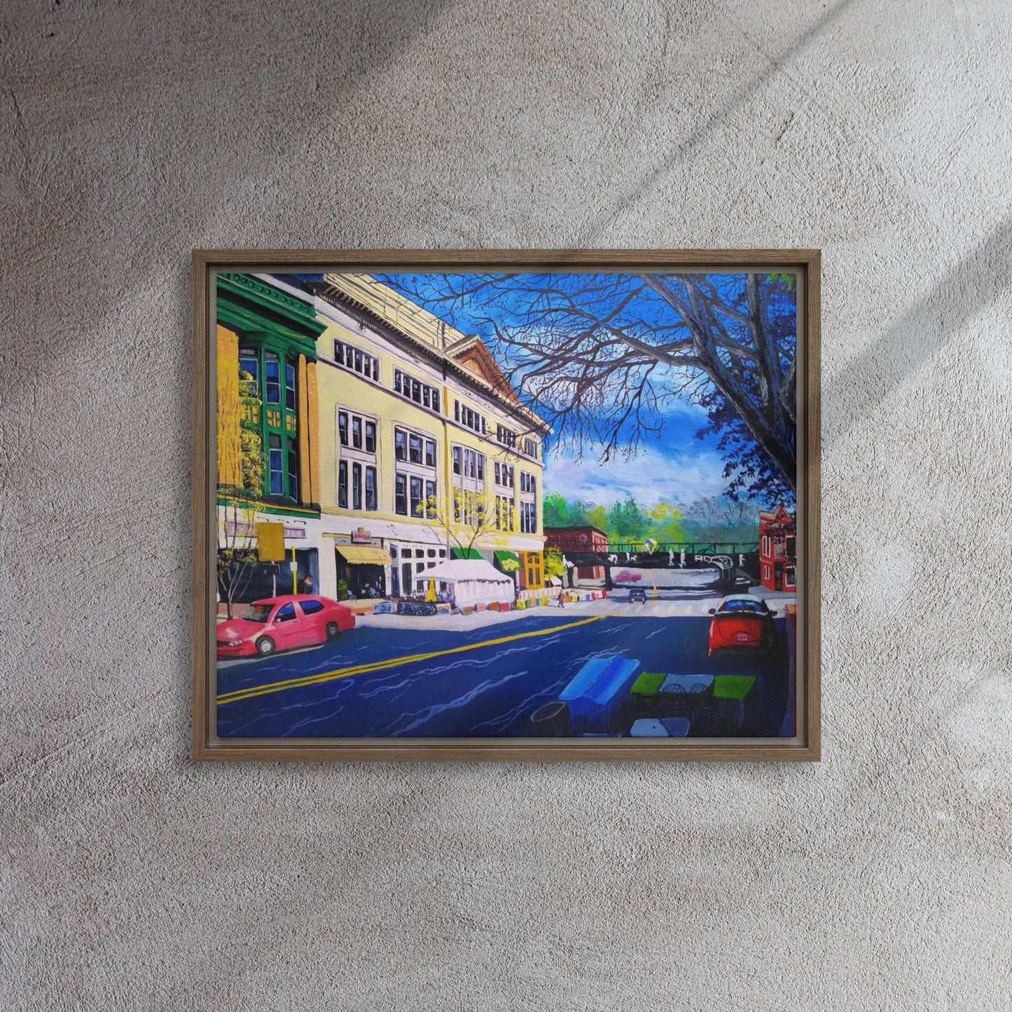 Early_Morning_on_Main_St_Framed_canvas_3