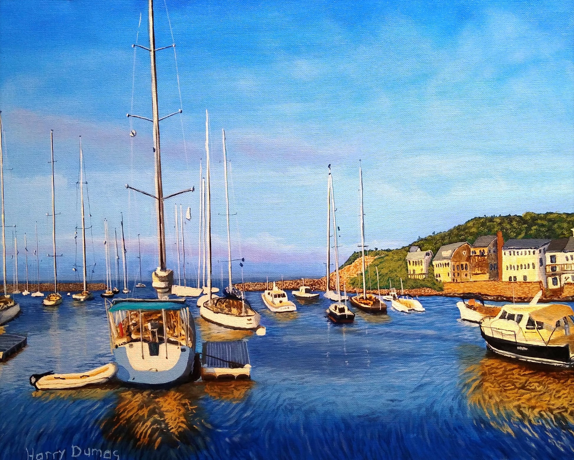 Rockport_Bay_painting