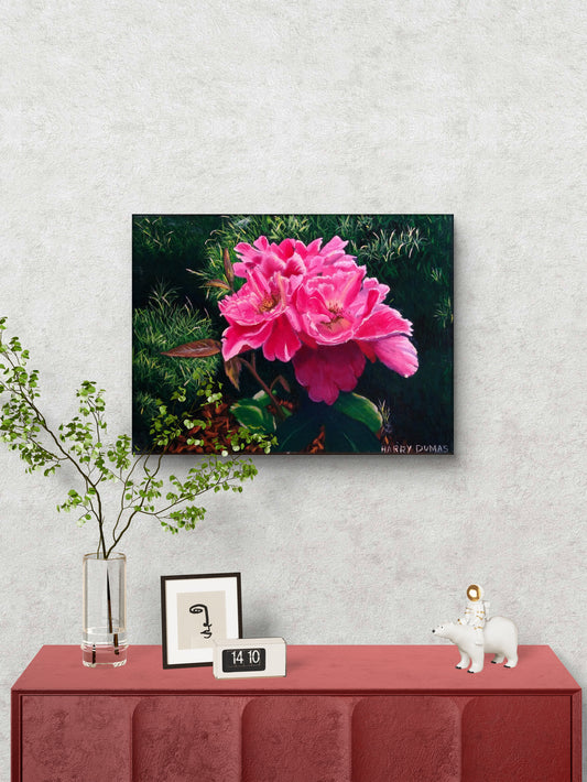 Rose in June Unframed Canvas Print 1