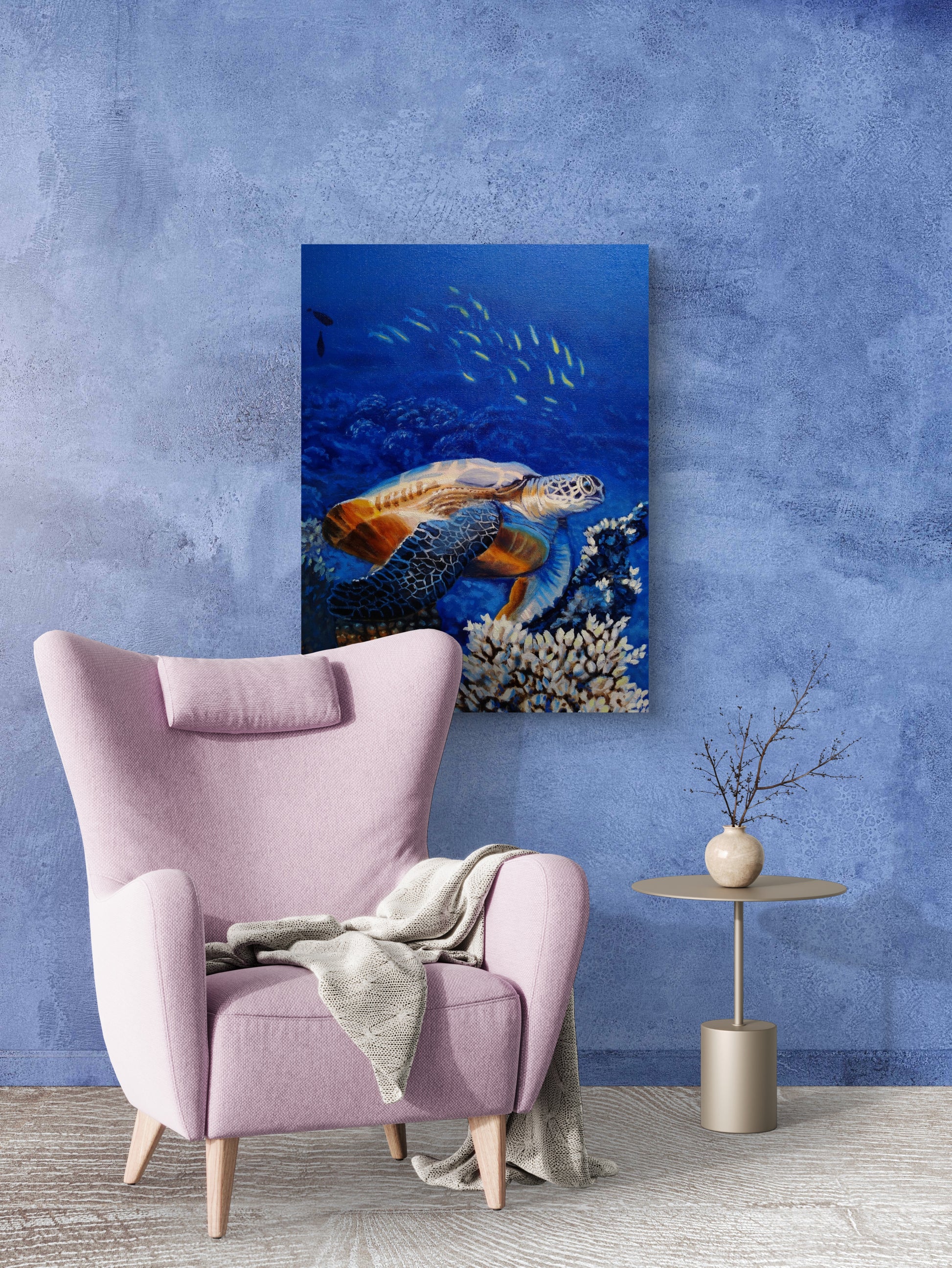 Sea_Turtle_Unframed_Canvas_Print_1