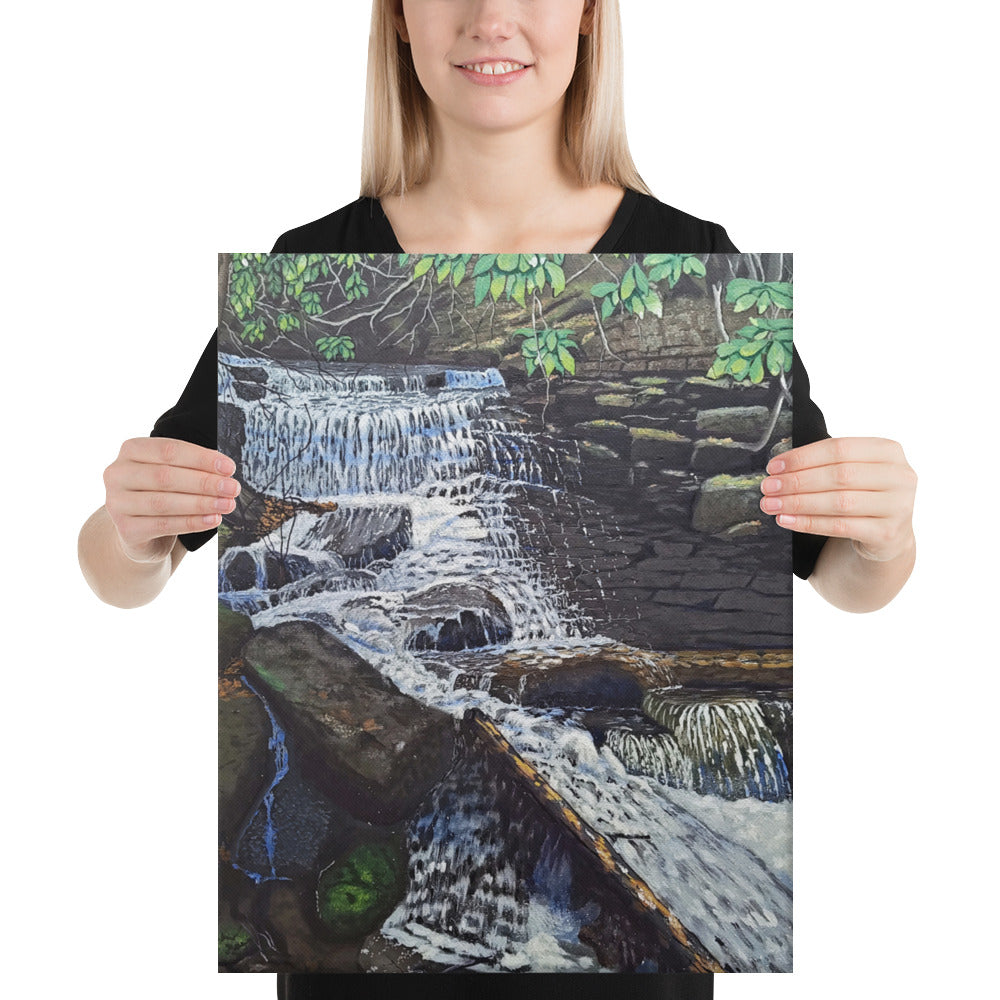 Seeking the Lowest Point Unframed Canvas Print 2