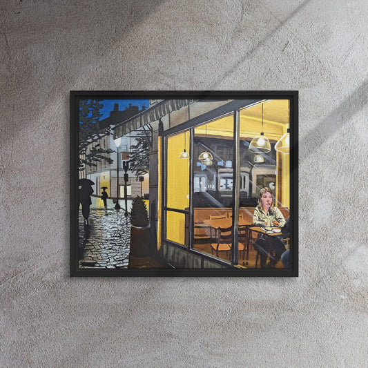 Soft_Steps_Warm_Light_Framed_Canvas_Print_6