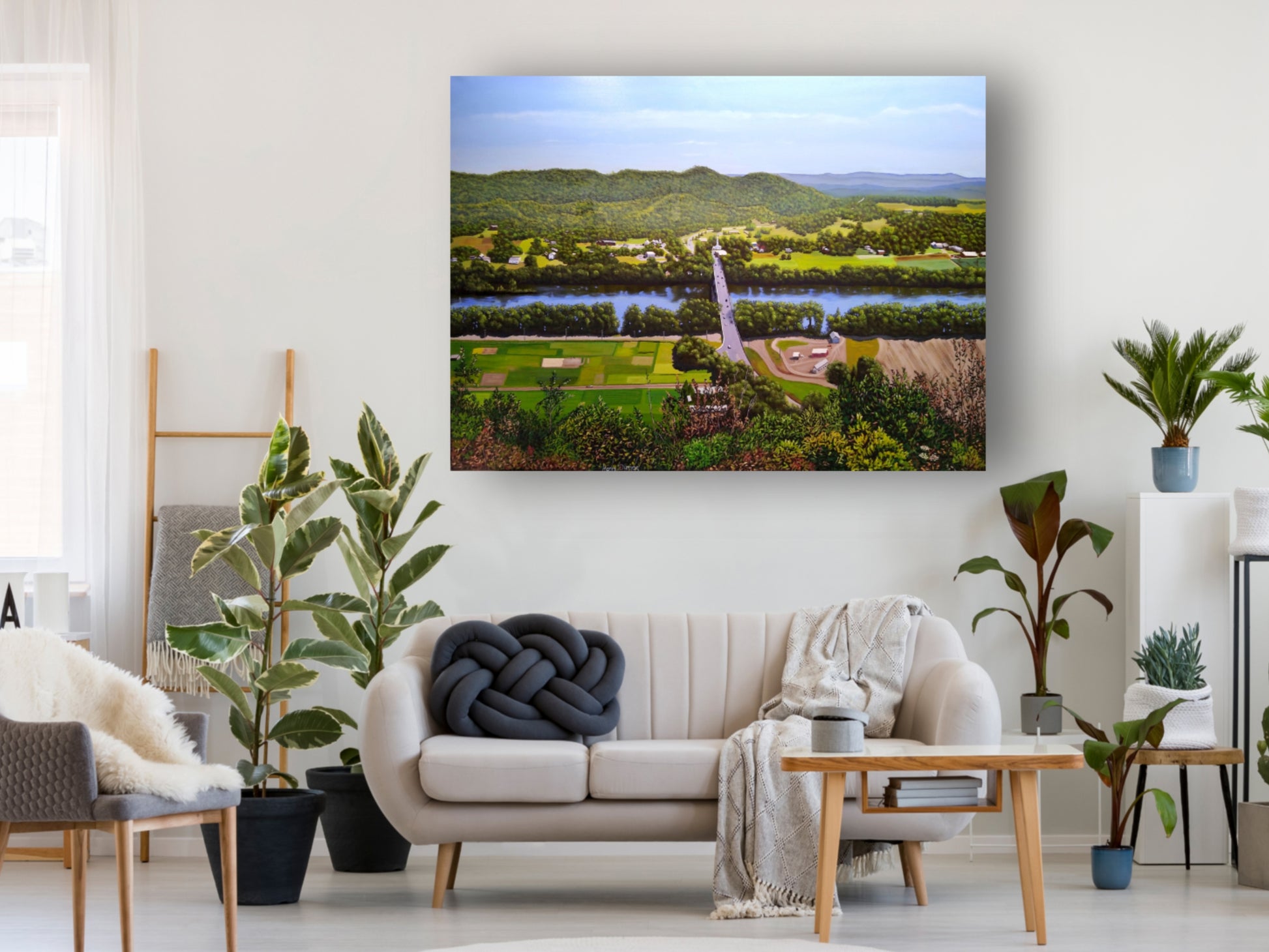 Sugarloaf_View_Oil_Painting room view 2