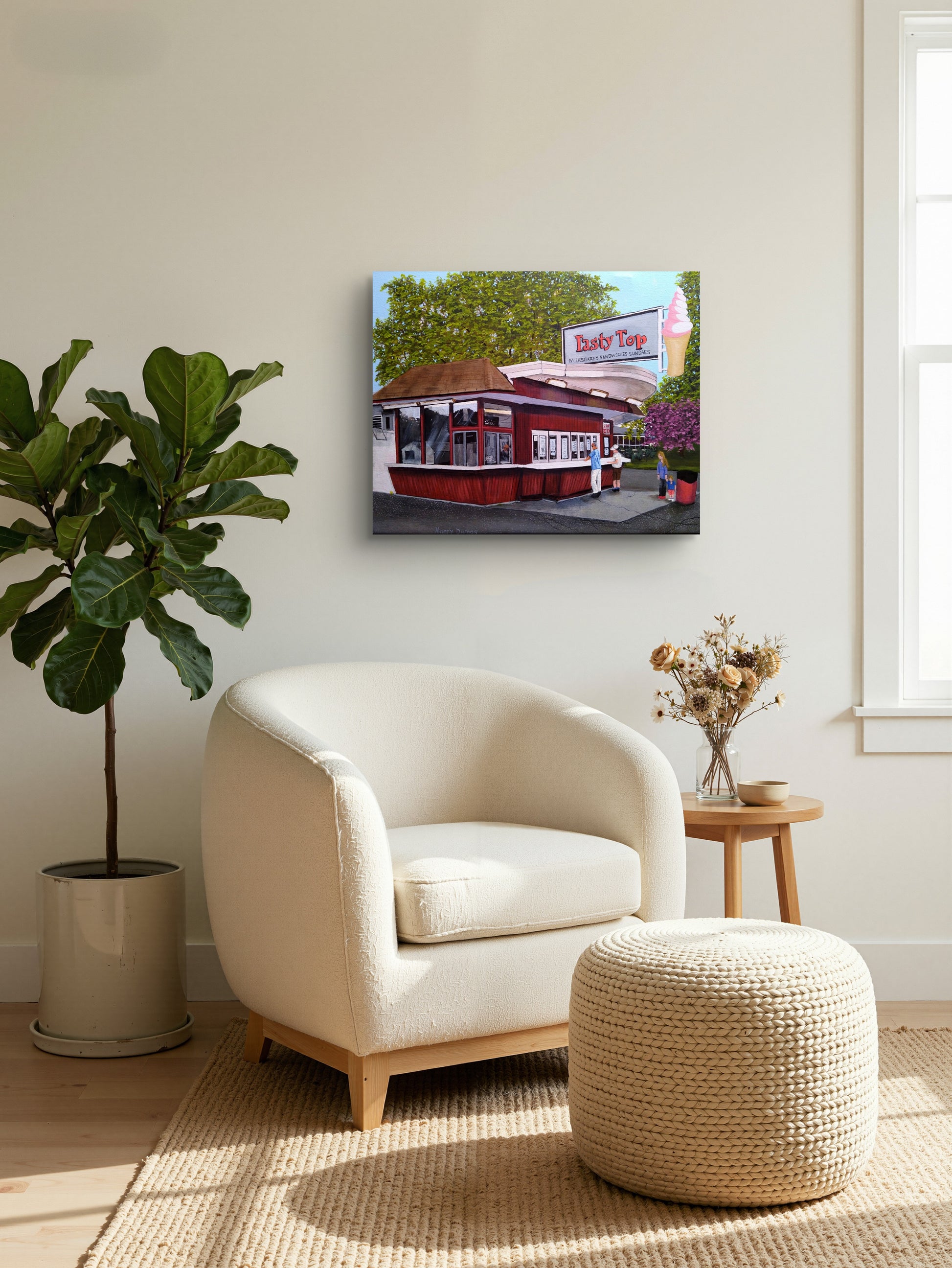 Tasty_Top_Unframed_Canvas_Print