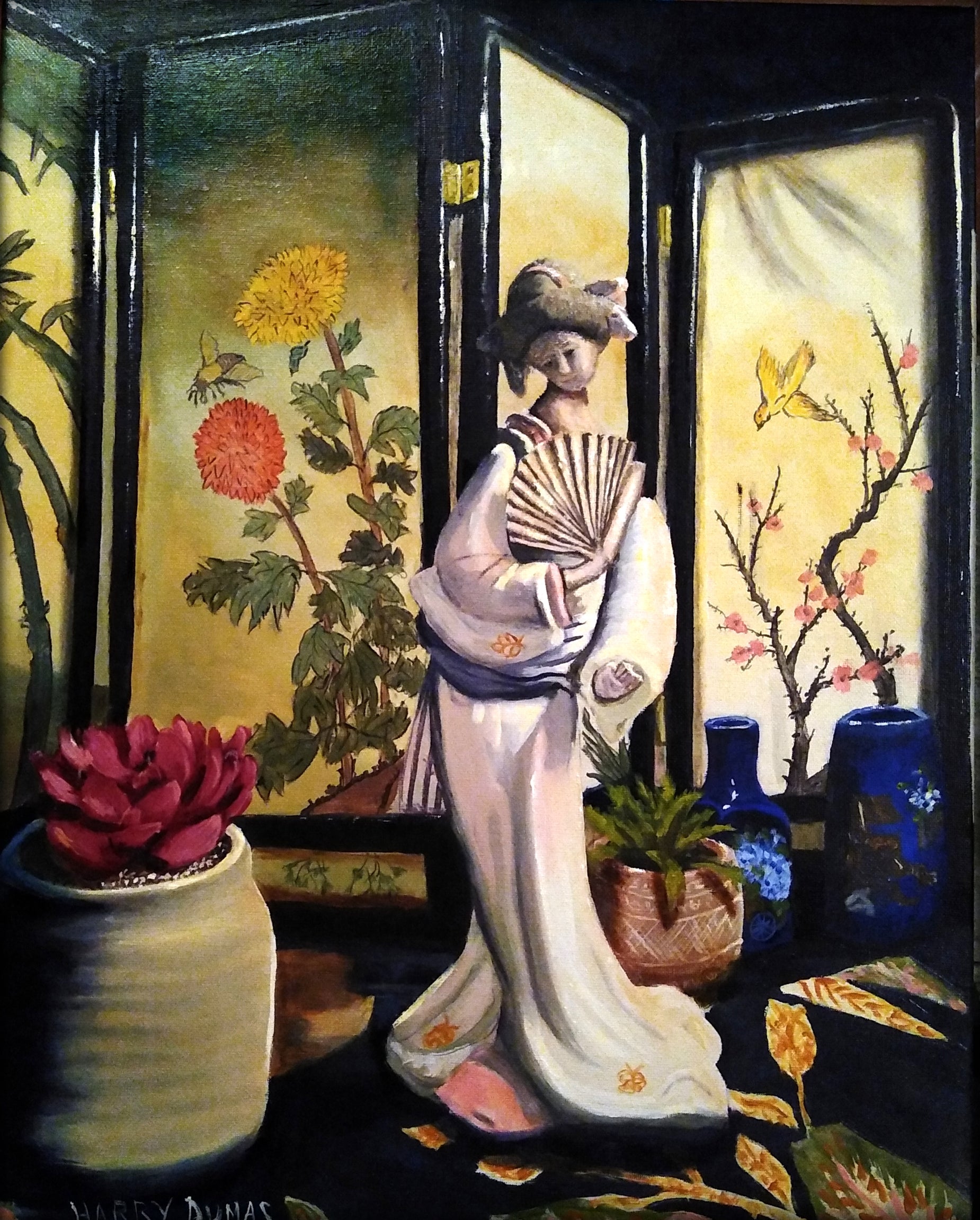 The Tea Room 16 x 20 in.