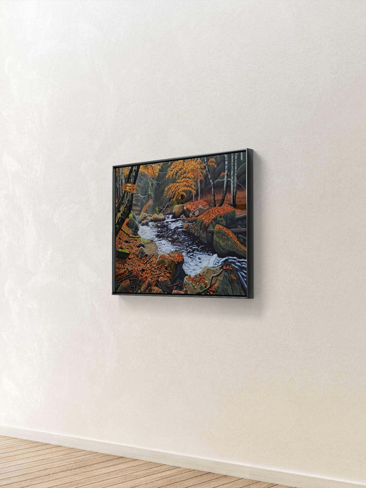 Woodland Stream Fall print