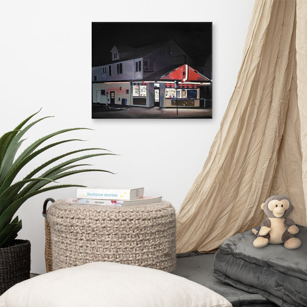 Nick's Nest Unframed Canvas Print