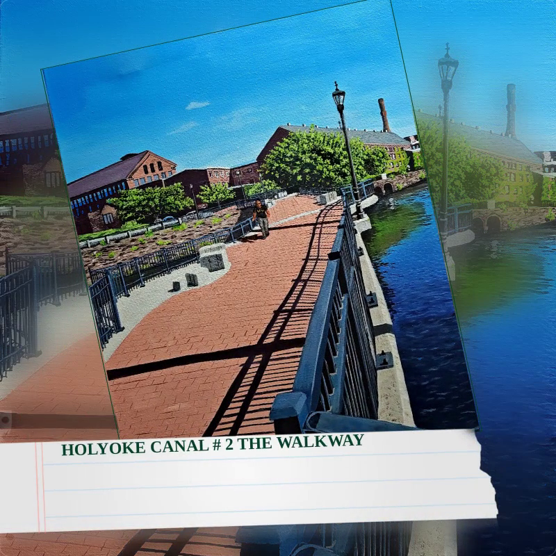 Holyoke Canal # 2 The Walkway by@Outfy