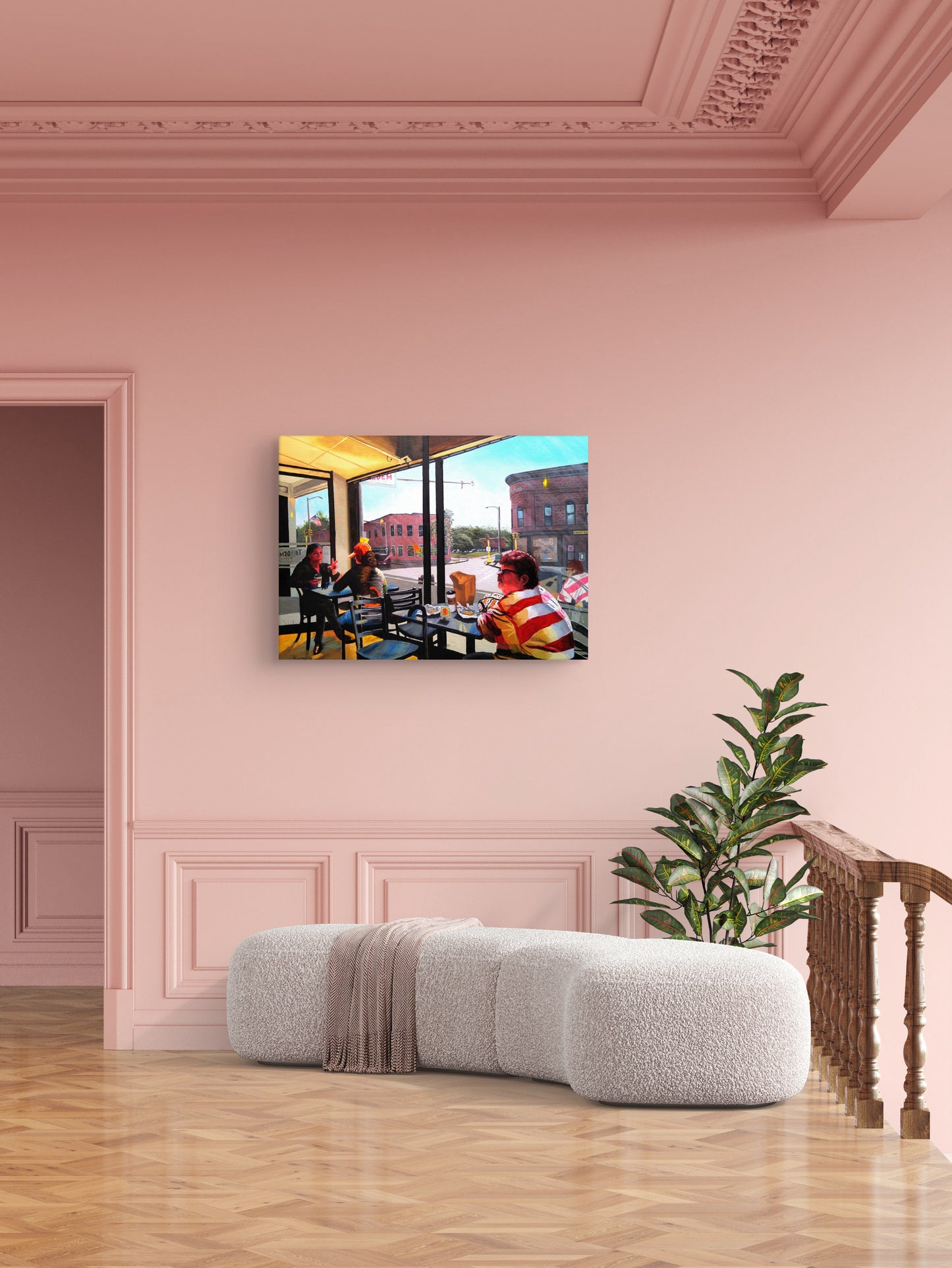 In Tandem Unframed Canvas Print